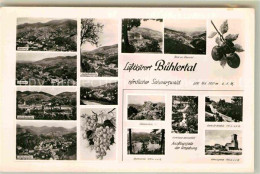 42854104 Buehlertal Panorama Ober Und Unterbuehlertal Rheintal Immenstein Mummel - Buehlertal