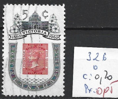 CANADA 326 Oblitéré Côte 0.20 € - Used Stamps