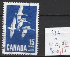 CANADA 337 Oblitéré Côte 0.50 € - Used Stamps