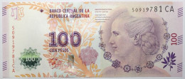 Argentine - 100 Pesos - 2016 - PICK 358c - NEUF - Argentine