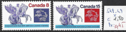 CANADA 548-49 * Côte 1.80 € - UPU (Unión Postal Universal)