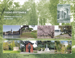 2023-ED. 5696 H.B.- Ciudad Sostenible. Parques Históricos De Madrid- USADO -8,30 - Gebruikt
