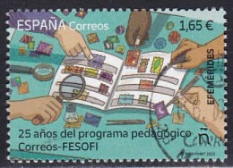 2023-ED. 5695 - 25 Años Del Programa Pedagógico Correos-FESOFI- USADO - Used Stamps