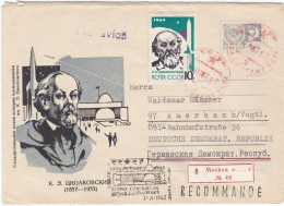 RUSSIE RUSSIA URSS :  Recommandé De Moscou Pour L'Allemagne De L'Est - Storia Postale