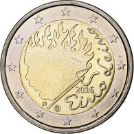 Finlande, 2 Euro, Eino Leino, 2016, Vantaa, SUP+, Bimétallique - Finlandia