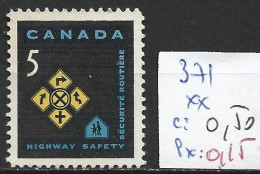 CANADA 371 ** Côte 0.50 € - Unused Stamps