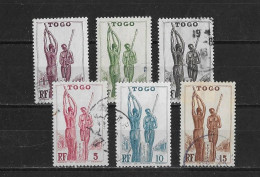 Togo Yv. 182 - 187 O. - Gebruikt