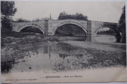 BEDARIDES - PONT Sur L'Ouvèze - CPA Dos Simple - Bedarrides