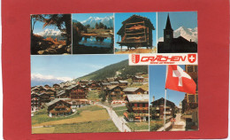 SUISSE---GRÄCHEN, WALLIS---multi-vues--voir 2 Scans - Grächen