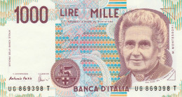 BANCONOTA LIRE 1000 MONTESSORI XF (LY590 - 10000 Liras