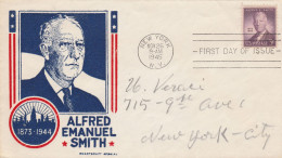 LETTERA FDC 1945 USA ALFRED E.SMITH (LY300 - 1941-1950