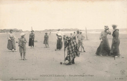 Pornichet * CROQUET * Le Jeu De Croquet , Game * Vue Générale De La Plage * Enfants Dames Femmes élégantes Mode - Pornichet