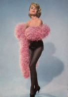 Pin Up Sexy Actress Sandra Dee In Lingerie Stockings High Heels Old Postcard - Pin-Ups