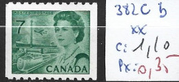 CANADA 382Cb ** Côte 1.10 € - Unused Stamps
