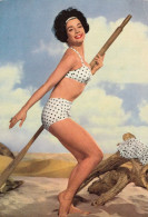 Pin Up Sexy Woman In Swimsuit Old Postcard - Pin-Ups