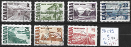 CANADA 383 à 89 Oblitérés Côte 2.90 € - Used Stamps