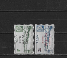 Togo Yv. 226 Et 227 (charnières) - Usados