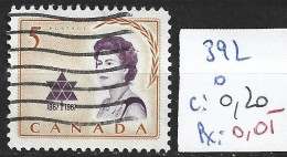 CANADA 392 Oblitéré Côte 0.20 € - Used Stamps