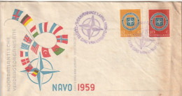 FDC PAESI BASSI 1959 (OG359 - FDC