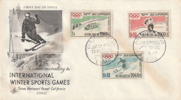 FDC GIOCHI OLIMPICI 1960 TOGO (OG354 - Summer 1960: Rome