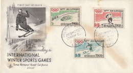 FDC GIOCHI OLIMPICI 1960 TOGO (OG352 - Summer 1960: Rome