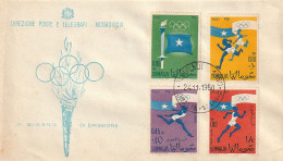 FDC GIOCHI OLIMPICI 1960 SOMALIA (OG182 - Somalie (1960-...)
