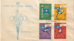 FDC GIOCHI OLIMPICI 1960 SOMALIA (OG183 - Somalie (1960-...)