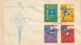 FDC GIOCHI OLIMPICI 1960 SOMALIA (OG185 - Somalie (1960-...)