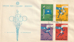 FDC GIOCHI OLIMPICI 1960 SOMALIA (OG181 - Somalie (1960-...)