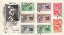 FDC GIOCHI OLIMPICI 1960 MALDIVE (OG150 - Summer 1960: Rome