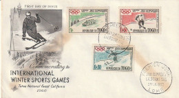 FDC GIOCHI OLIMPICI 1960 TOGO (OG130 - Verano 1960: Roma