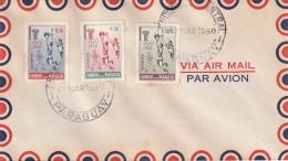 FDC GIOCHI OLIMPICI 1960 PARAGUAY (OG39 - Sommer 1960: Rom