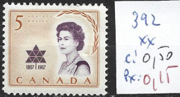 CANADA 392 ** Côte 0.50 € - Unused Stamps