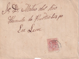 CARTA 1886  ECIJA  A LEON - Storia Postale