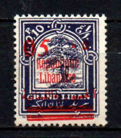 Grand Liban -  1928 - Tb Antérieurs Surch Décalée   - N° 116  - Neufs * - MLH - Neufs