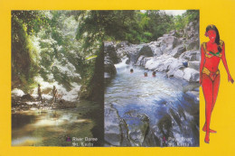 St Saint Lucia West Indies - Doree & Piaye River Postcard - Sainte-Lucie