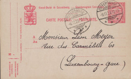 Luxembourg - Luxemburg - Carte Postale  1920  -  Cachet   Differdange - Postwaardestukken
