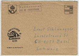 Schweden / Sverige 1982, Postsache / Postkontoret Färjestaden - Basel - Storia Postale