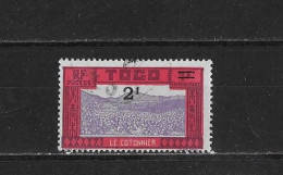 Togo Yv. Taxe 20 O. - Used Stamps