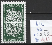 CANADA 414 ** Côte 0.50 € - Neufs