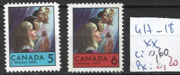 CANADA 417-18 ** Côte 0.60 € - Unused Stamps