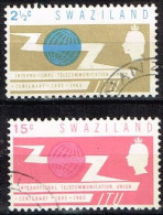 SWAZILAND / Oblitérés /Used / 1965 - Centenaire De UIT - Swasiland (...-1967)