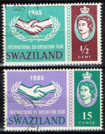 SWAZILAND / Oblitérés /Used / 1965 - Année De La Coopération Internationale - Swaziland (...-1967)