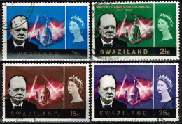 SWAZILAND / Oblitérés /Used / 1966 - Anniversaire De La Mort De Sir Winston Churchill - Swaziland (...-1967)