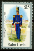 Sainte-Lucie 1985 SG 811 Neuf ** 100% Uniformes Militaires - St.Lucie (1979-...)