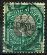 Afrique Du Sud 1926 SG 42w Oblitéré 100% Springbook - Usados