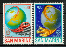 Saint Marin 1988 Sass. 1221 Neuf ** 100% Europe CEPT - Unused Stamps