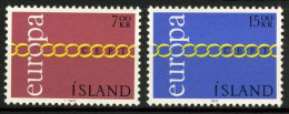 Islande 1971 SG 482 Neuf ** 100% Europe CEPT - Ungebraucht