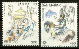 Saint Marin 1982 Sass. 1100 Neuf ** 100% Europe CEPT - Unused Stamps