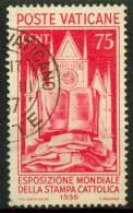 Vatican 1936 Sass. 51 Oblitéré 100% - Used Stamps